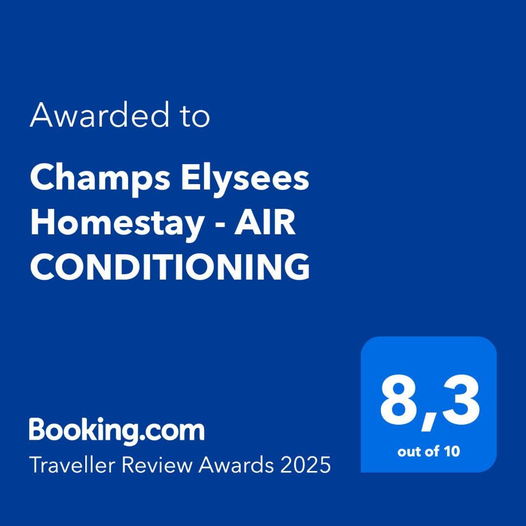 Champs Elysees Homestay - Air Conditioning Parigi Esterno foto